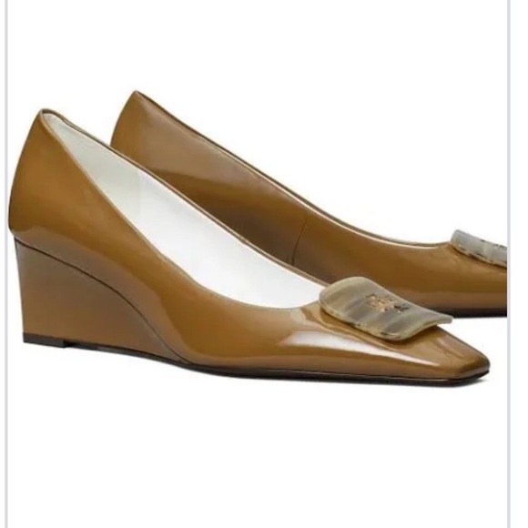Tory Burch Georgia Wedge size 8.5 - Picture 1 of 6
